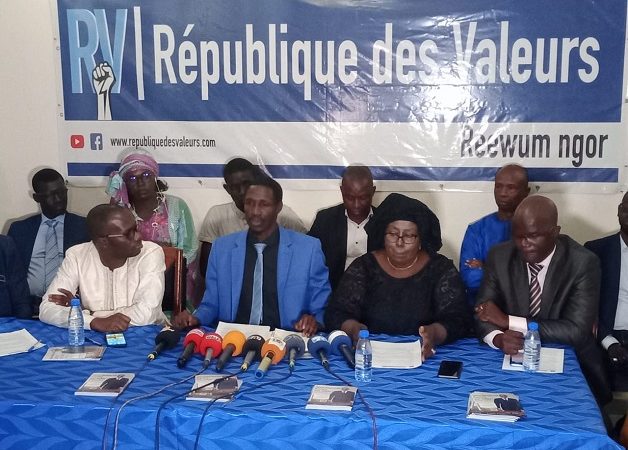 Situation politique du Sénégal : La République des Valeurs appelle à un recentrage sur les priorités socio-économiques